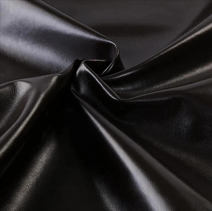 Black Leather Reclining Sofa