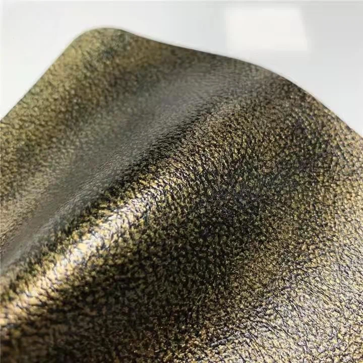 Factory Wholesale High Quality Oil Wax Grain Pattern PU Leather For Sofa Car Seat Furniture Upholstery