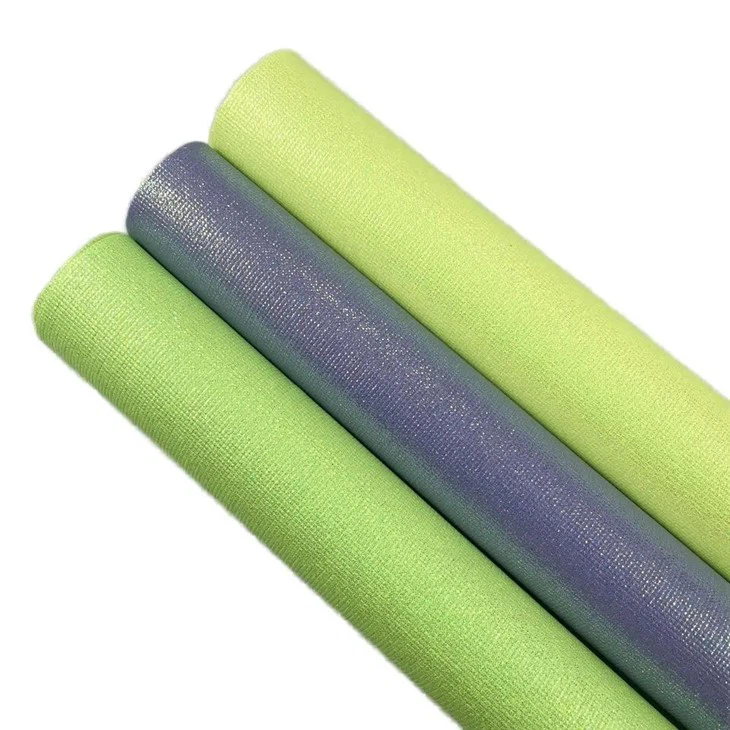 Glitter PU Faux Leather Waterproof Shinny Printing Embossed Bags For Shoes Sofa Furniture Garments